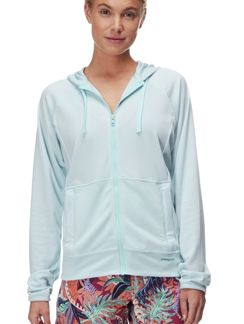 Patagonia Coastal Hideaway Suncover Zip Up Hoodie - Size Medium
